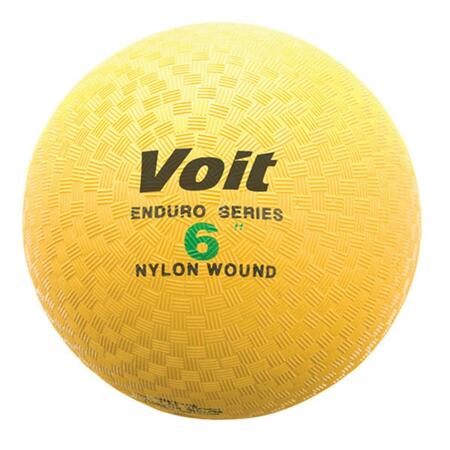 VOIT 6 in. Enduro Playground Ball - Yellow VPG6HNYL
